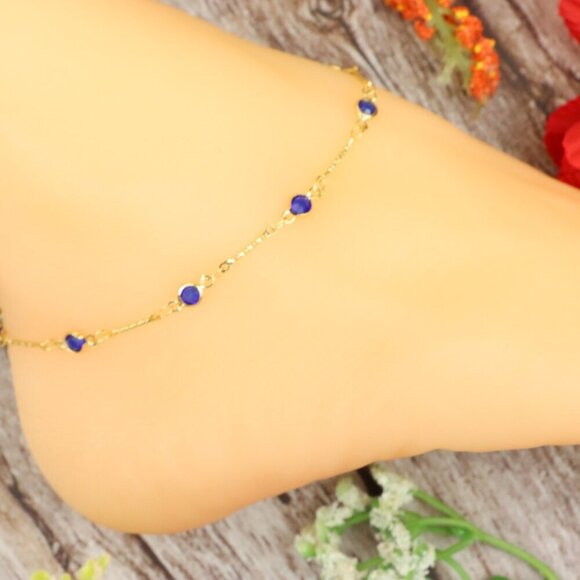 "Dainty Anklet for Women – Elegant Everyday Jewelry & Perfect Gift | MLCRC1271 - Picture 7 of 10